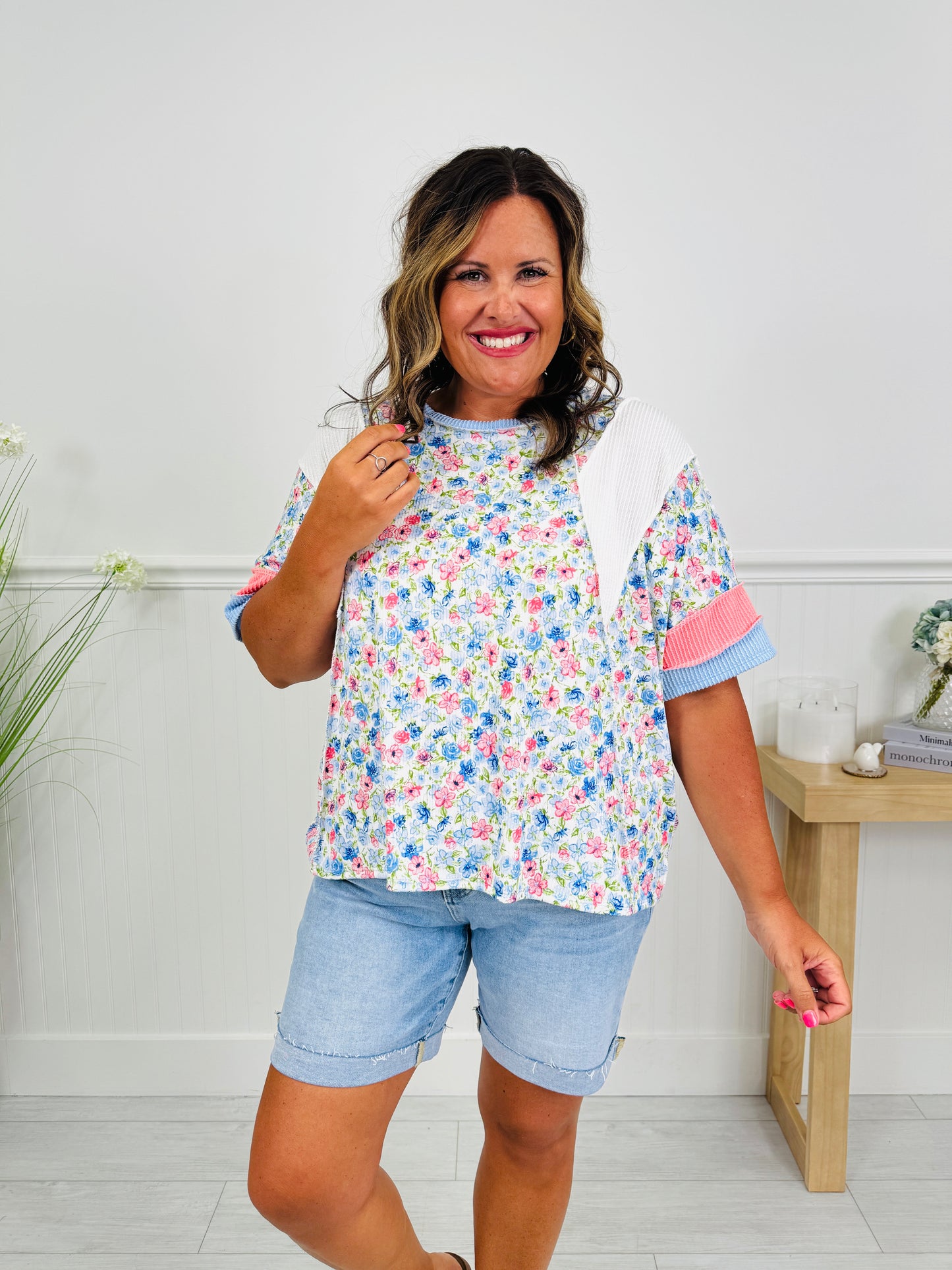 Stay in Bloom Top