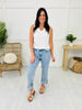 Judy Blue Caught Feelings Straight Fit Jeans
