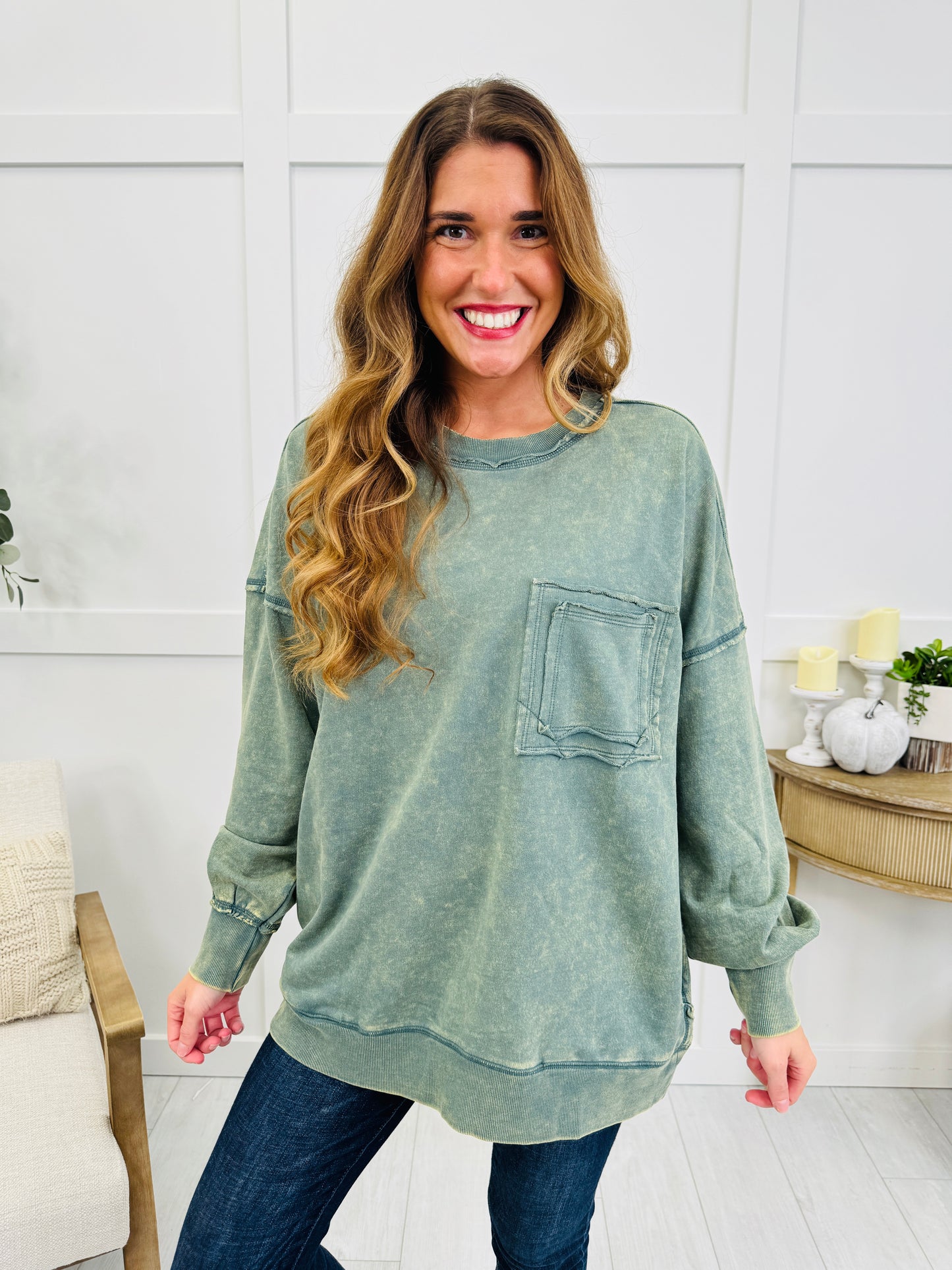 Weekend Wash Pullover In Multiple Colors