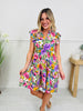Sunshine on Repeat Dress in New Orleans Print