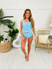 The DaVette Swim Top in Anchor