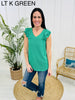 DOORBUSTER! Along The Right Path Top- Multiple Colors!