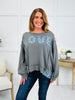 Love Over Everything Sweatshirt in Charcoal