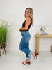 Show Up In Style Tummy Control Cropped Straight Jeans