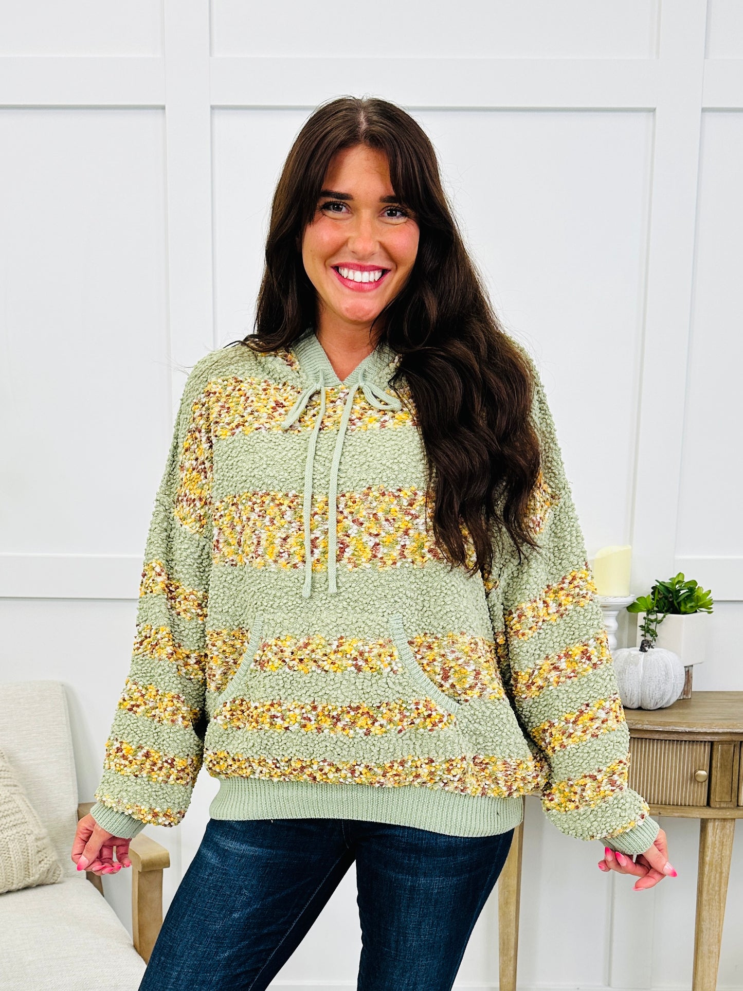 Cozy Crush Hoodie In Pistachio