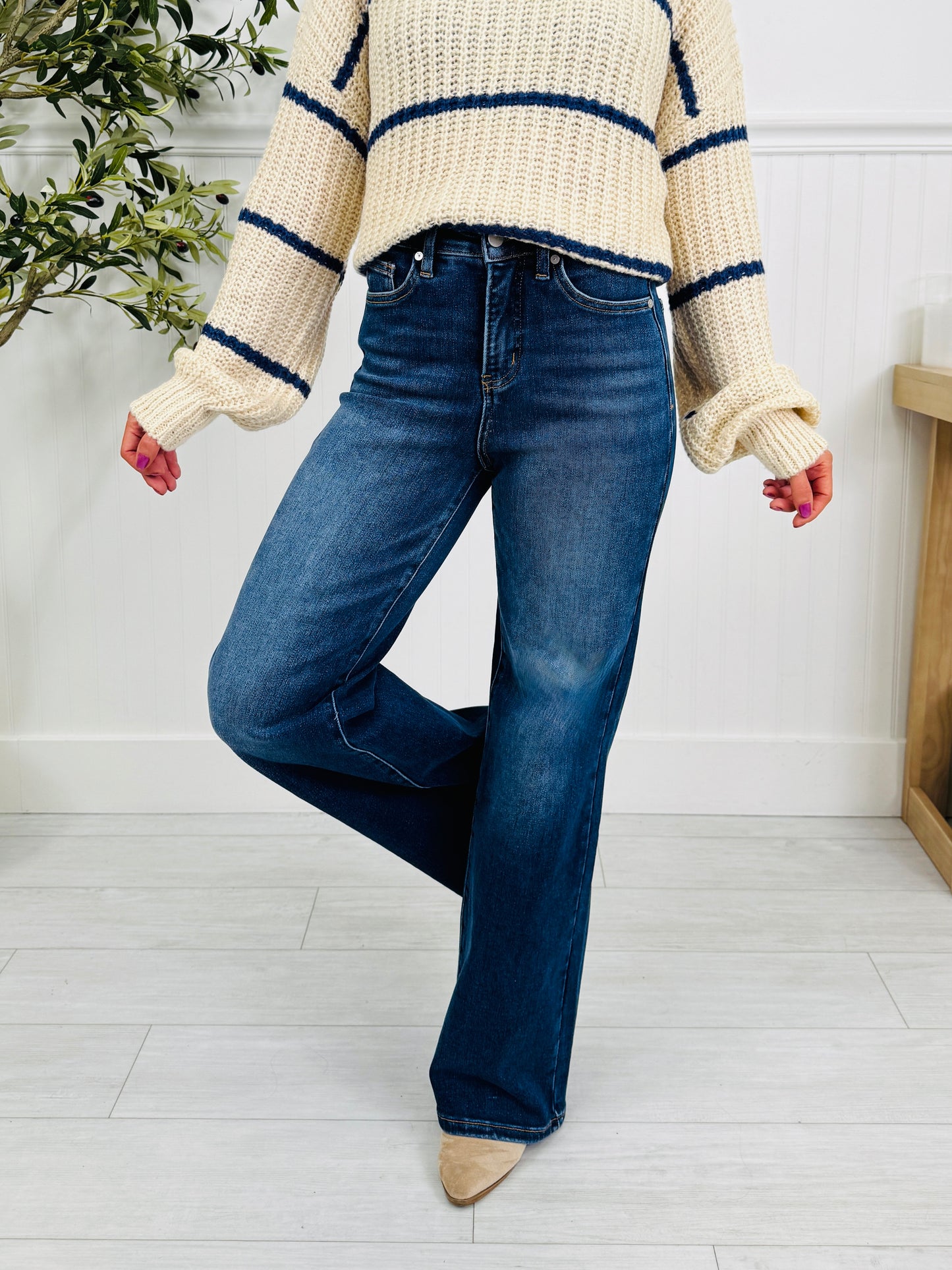 Made For You Wide Leg Jeans in Multiple Inseams