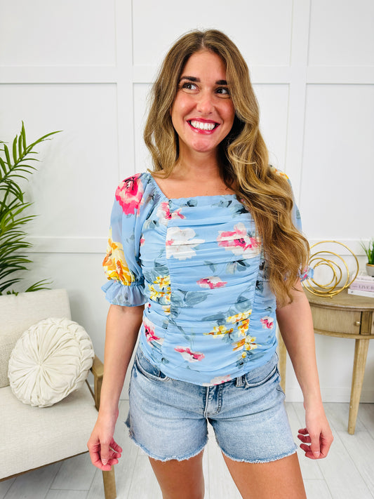 Watercolored Wishes Top