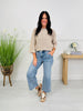 Style Standard Tummy Control Cropped Wide Leg Jeans In Multiple Inseams