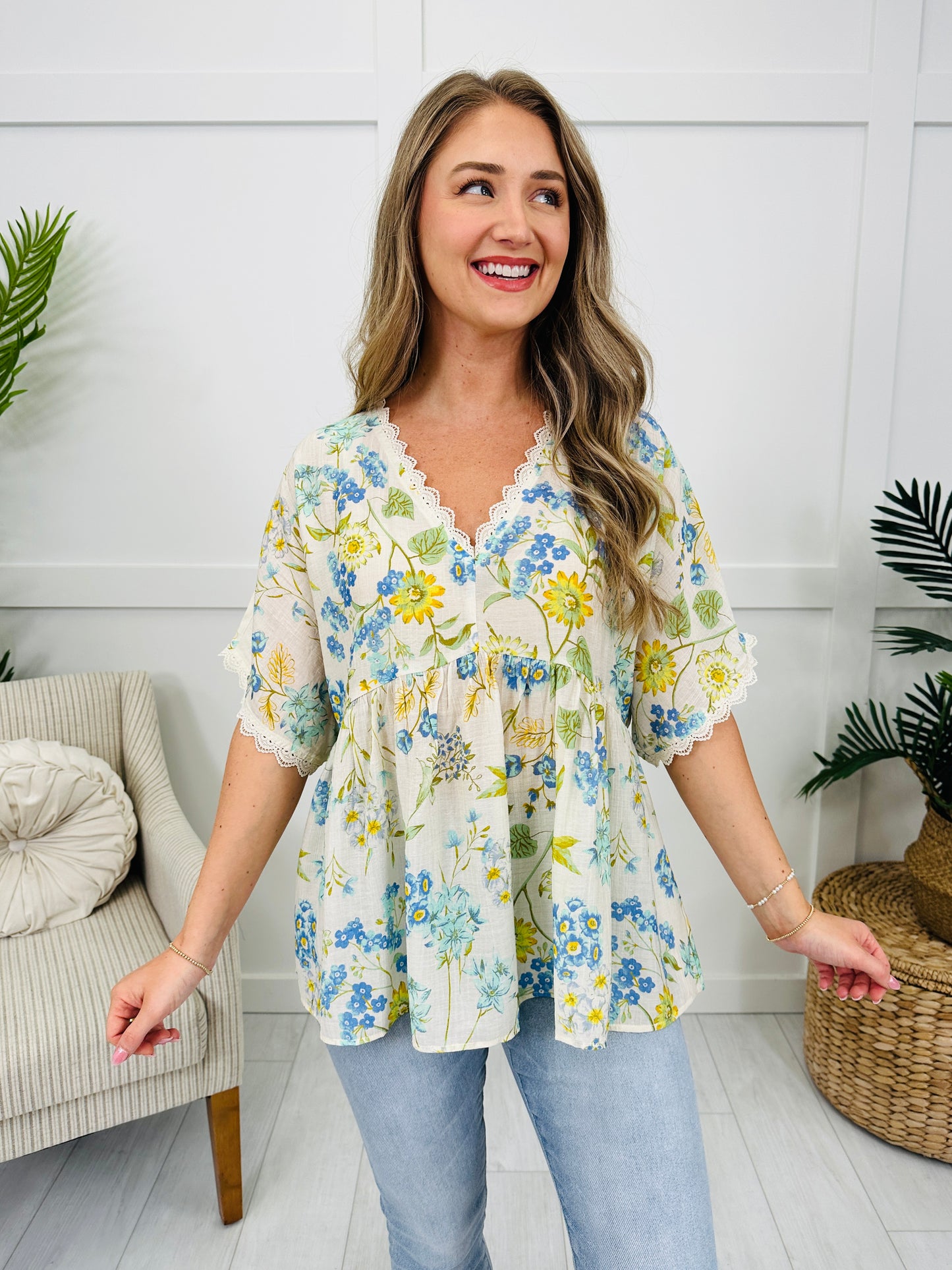 Pasture Petals Top