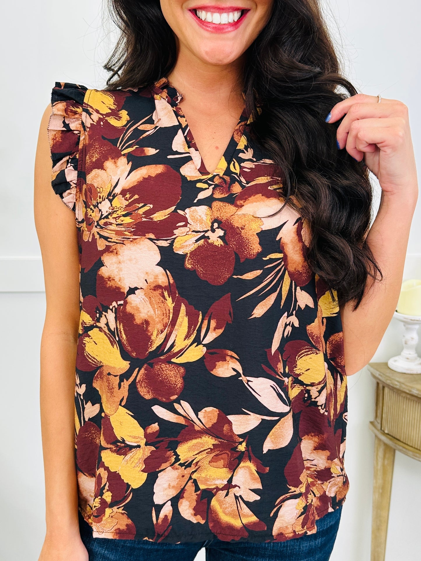 Honeyed Blooms Top