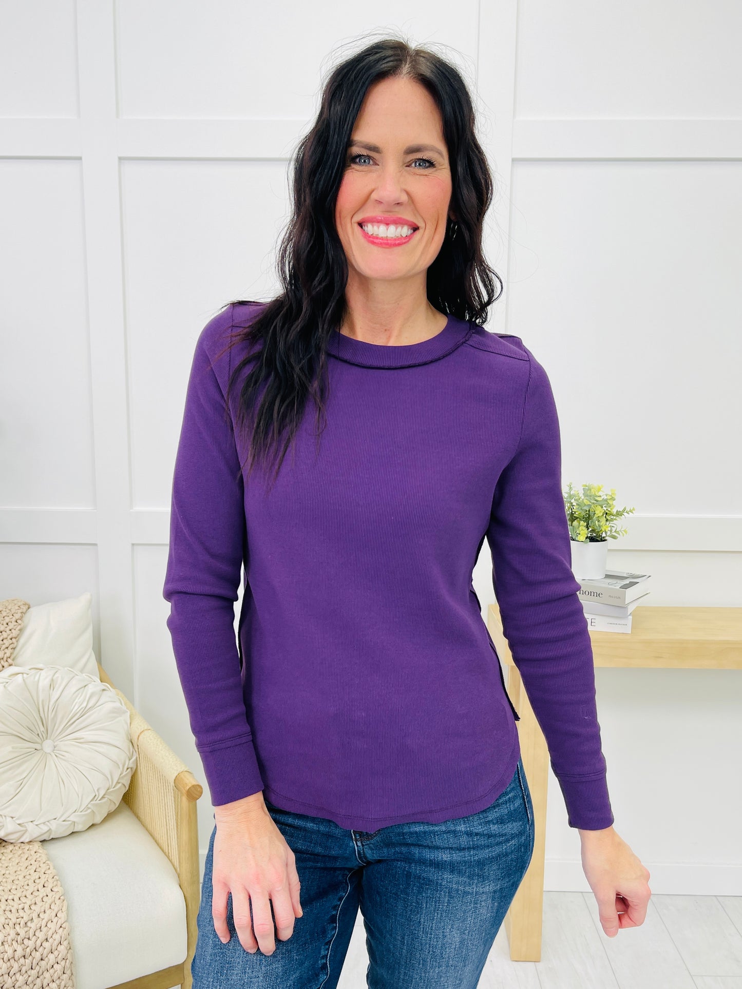 MOCO Exclusive Everyday Essential Long Sleeve Top- Multiple Colors!