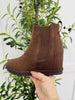 Grounded Glam Booties in Brown