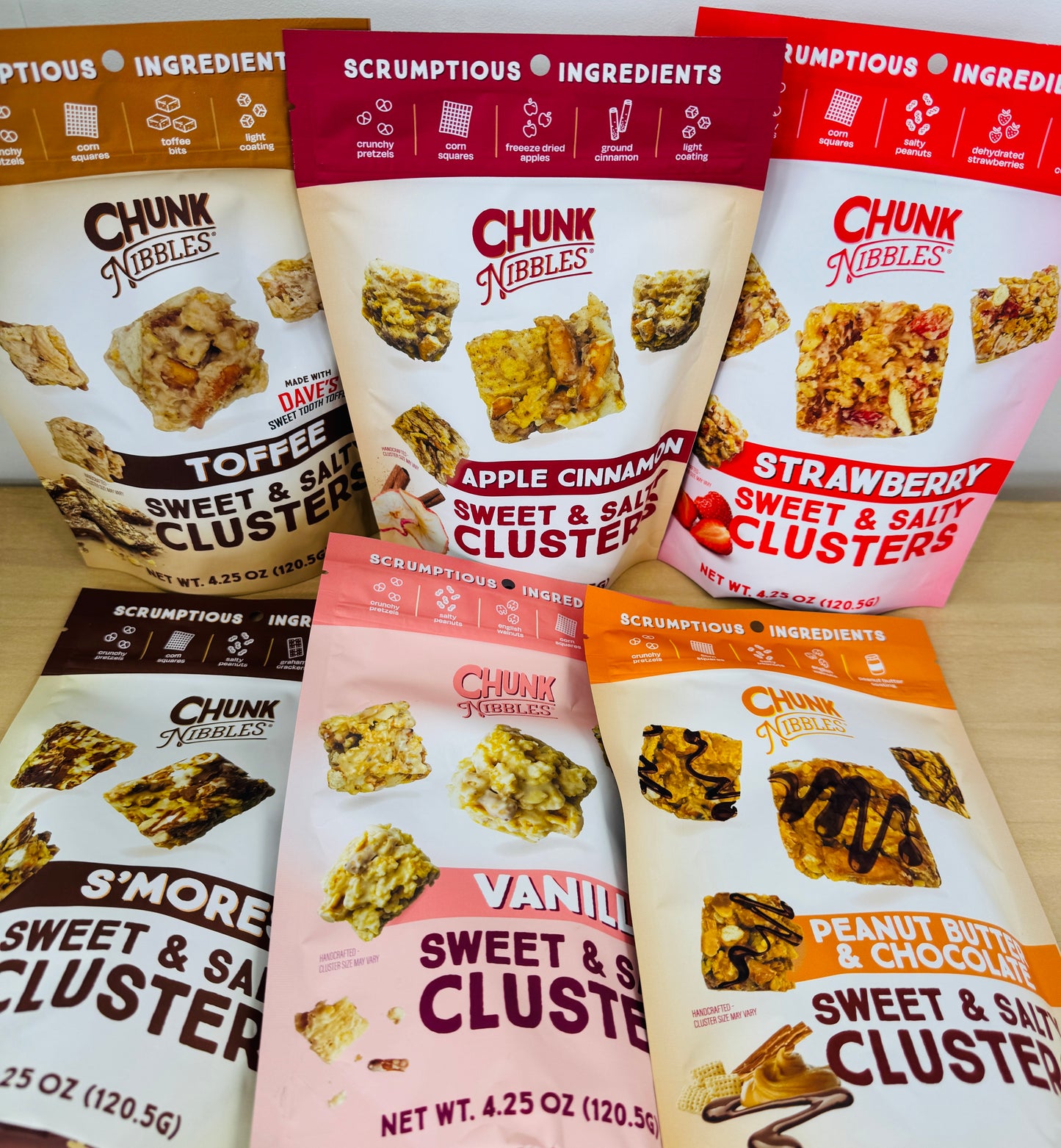 Chunk Nibbles-Multiple Flavors!