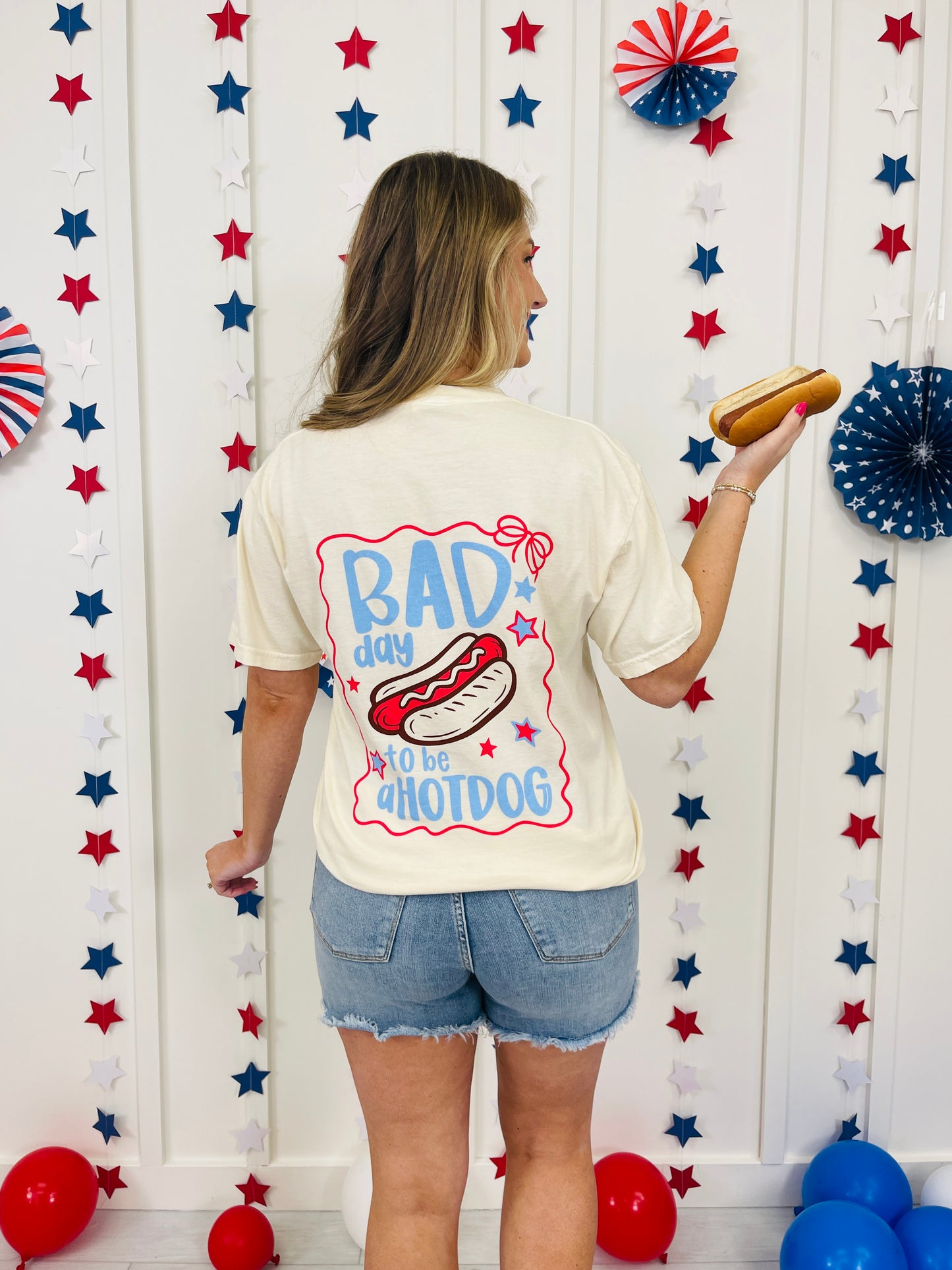 Bad Day to be a Hotdog Graphic Tee