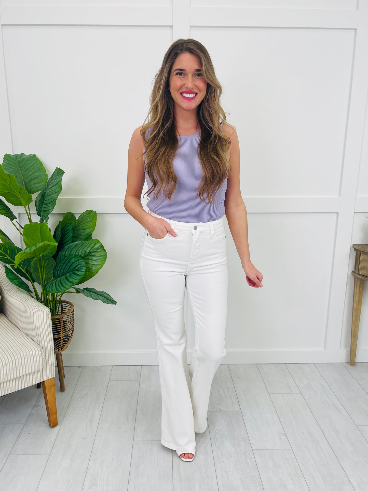 Judy Blue Cloud Nine Tummy Control Flare Jeans