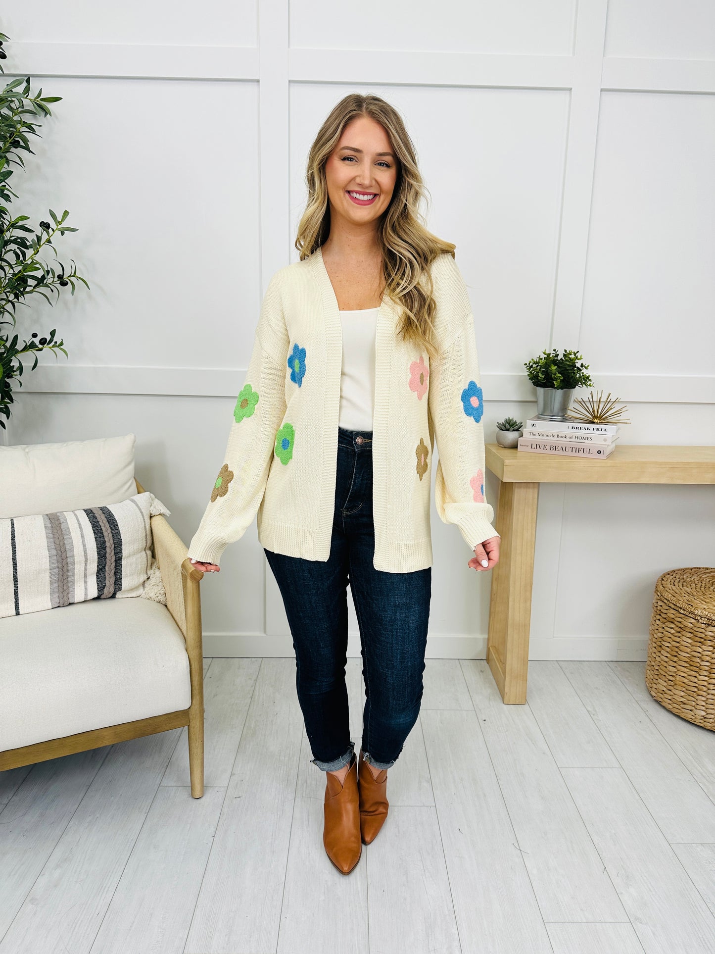 Threads Of A Garden Cardigan