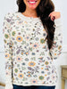 Wildflower Weekend Top In Ecru