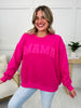 Hey Mama MOCO Exclusive Crewneck In Hot Pink