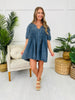 Whispered Pleats Dress