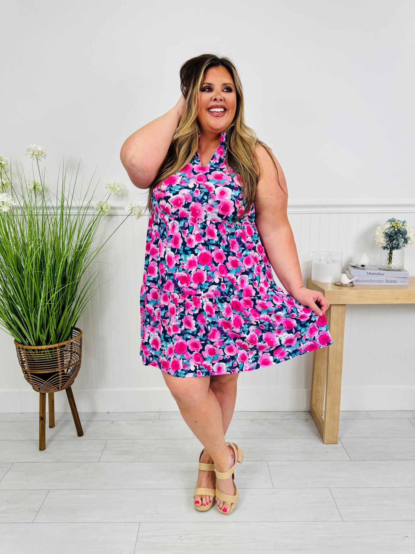 Stay Sunny Dress in Myrtle Beach Print