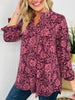 Fall Into You Top in Maroon