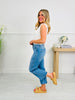 Triple The Fun Tummy Control Cropped Wide Leg Jeans in Three Inseams