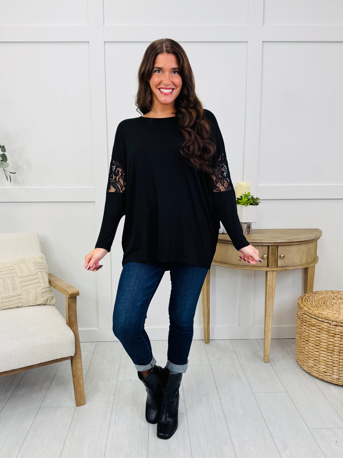 A Little Lace Top