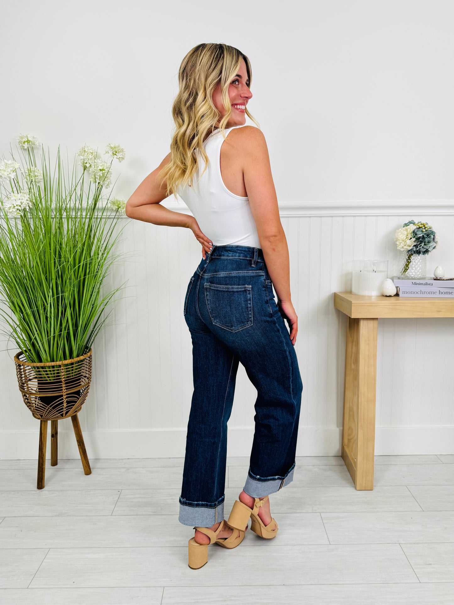Crop Of The Season Tummy Control Straight Jeans