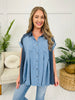 Front Row Feelings Top in Blue