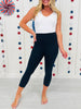 MOCO Exclusive Navy Capri Leggings