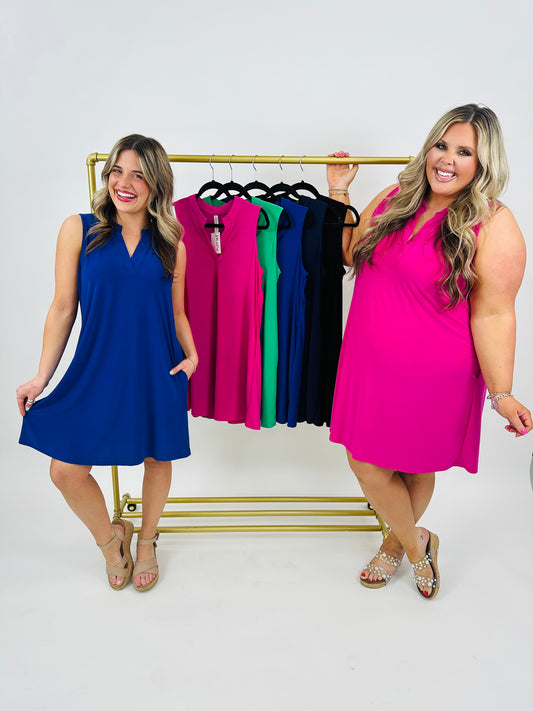 Vacation Destination Dress-- Multiple Colors!