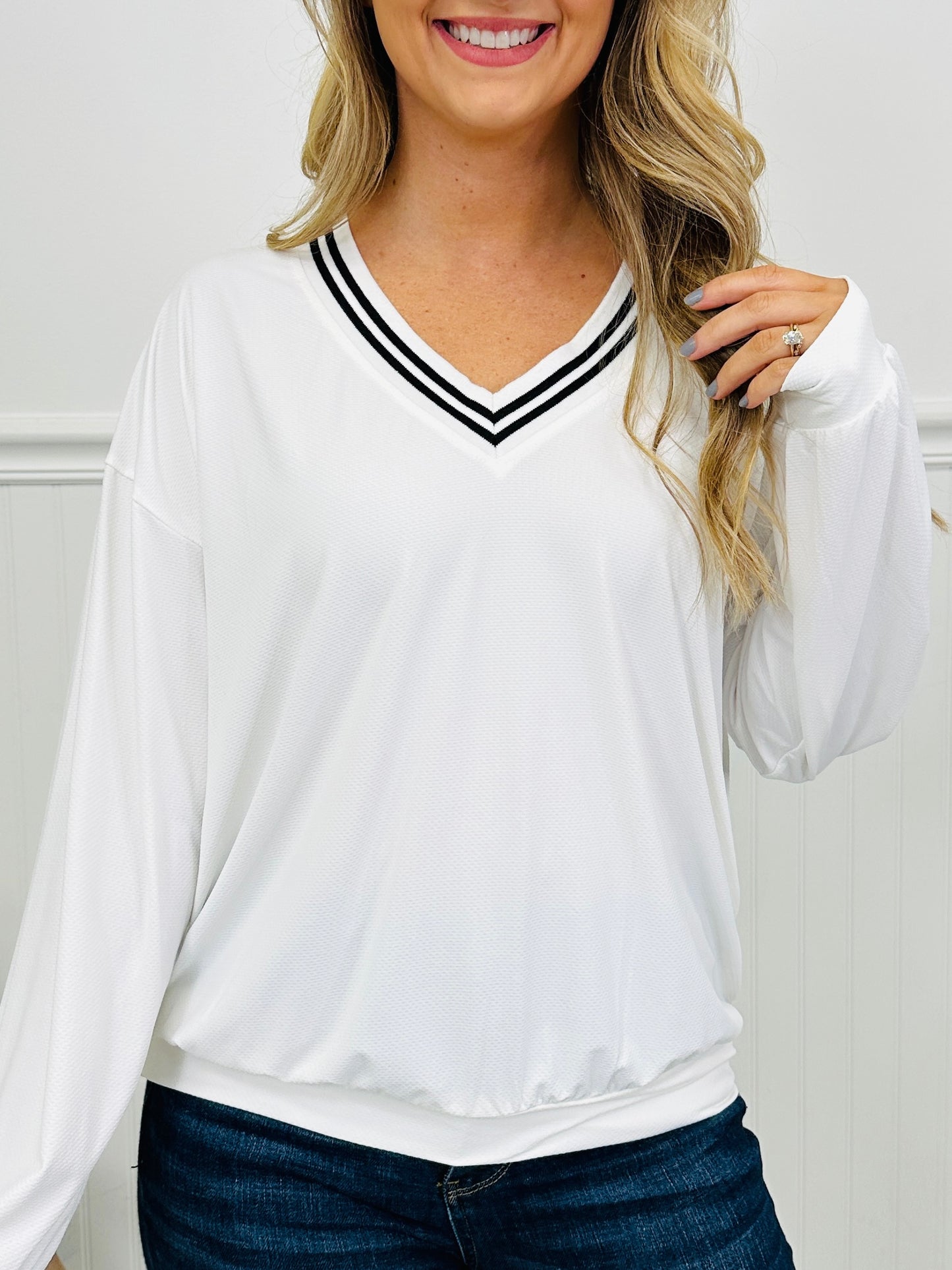 Lines That Lead Me Top In Multiple Colors