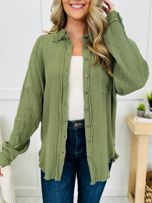 DOORBUSTER! Easy Promise Top- Multiple Colors!