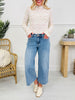 Judy Blue Spring Forward Cropped Wide Leg Jeans