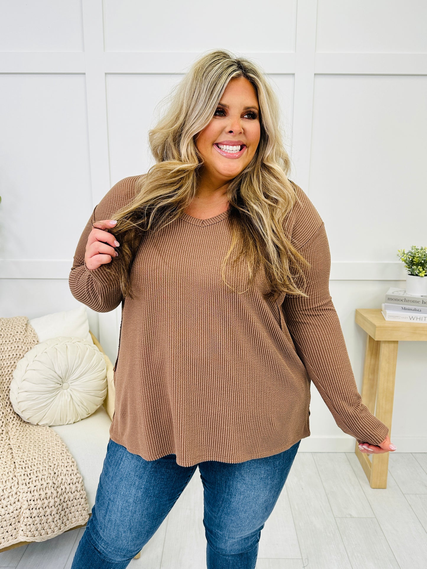 REG/CURVY Cozy and Corded Top - Multiple Colors!