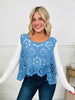 Crochet All Day Top-- Multiple Colors!