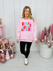 Holly Jolly Nurse Graphic Crewneck Sweatshirt