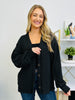 Between the Buttons Cardigan In Black