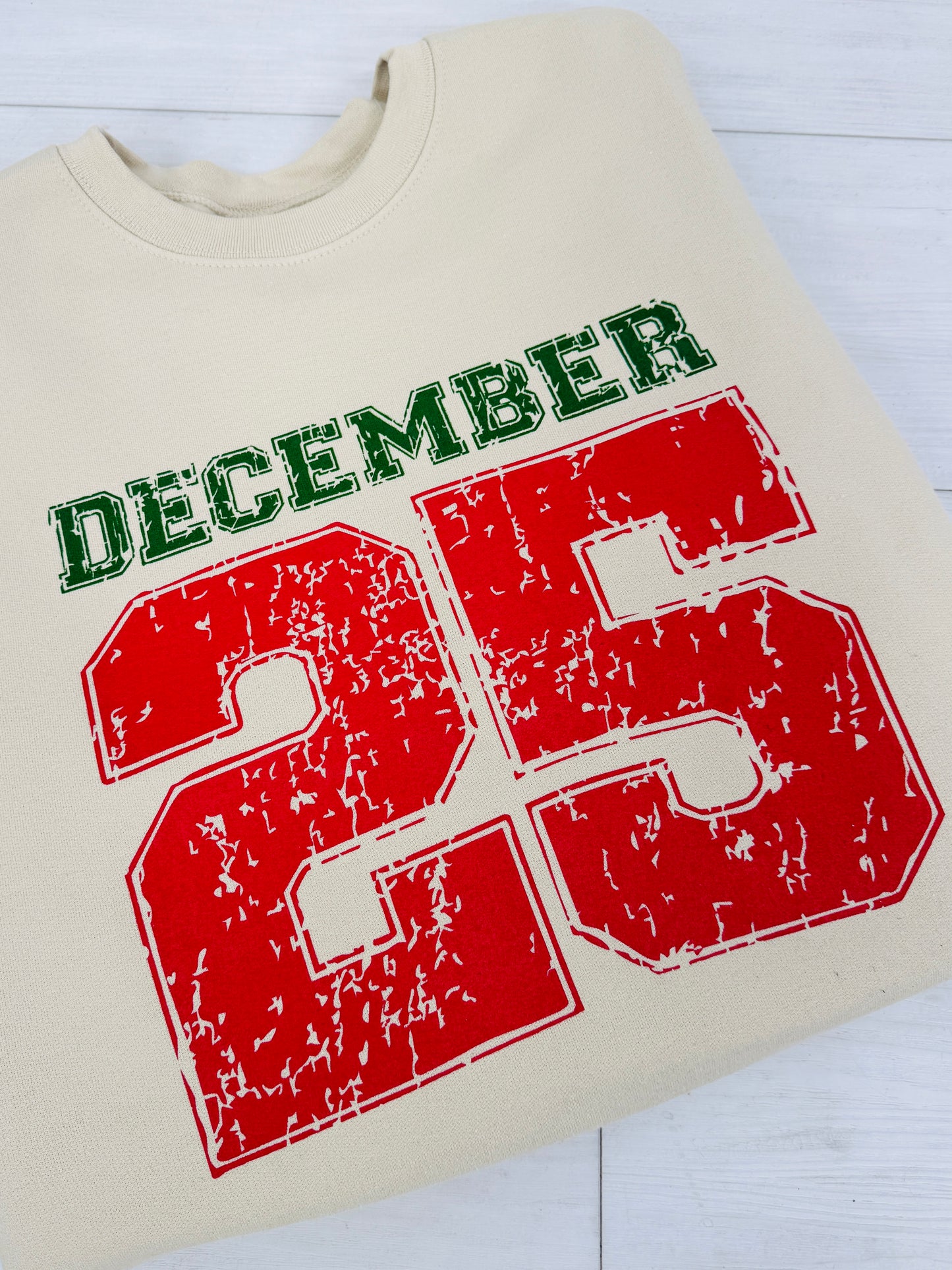 December 25 Graphic Crewneck Sweatshirt