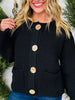 Buttoned In Style Sweater In Multiple Colors