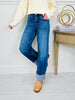 Basic But Better Slim Barrel Tummy Control Jeans