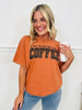 No Talkie Before Coffee Graphic Tee