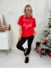 Merry + Bright Graphic Tee-Multiple Colors!