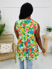 Vibrant Petals Tank Top