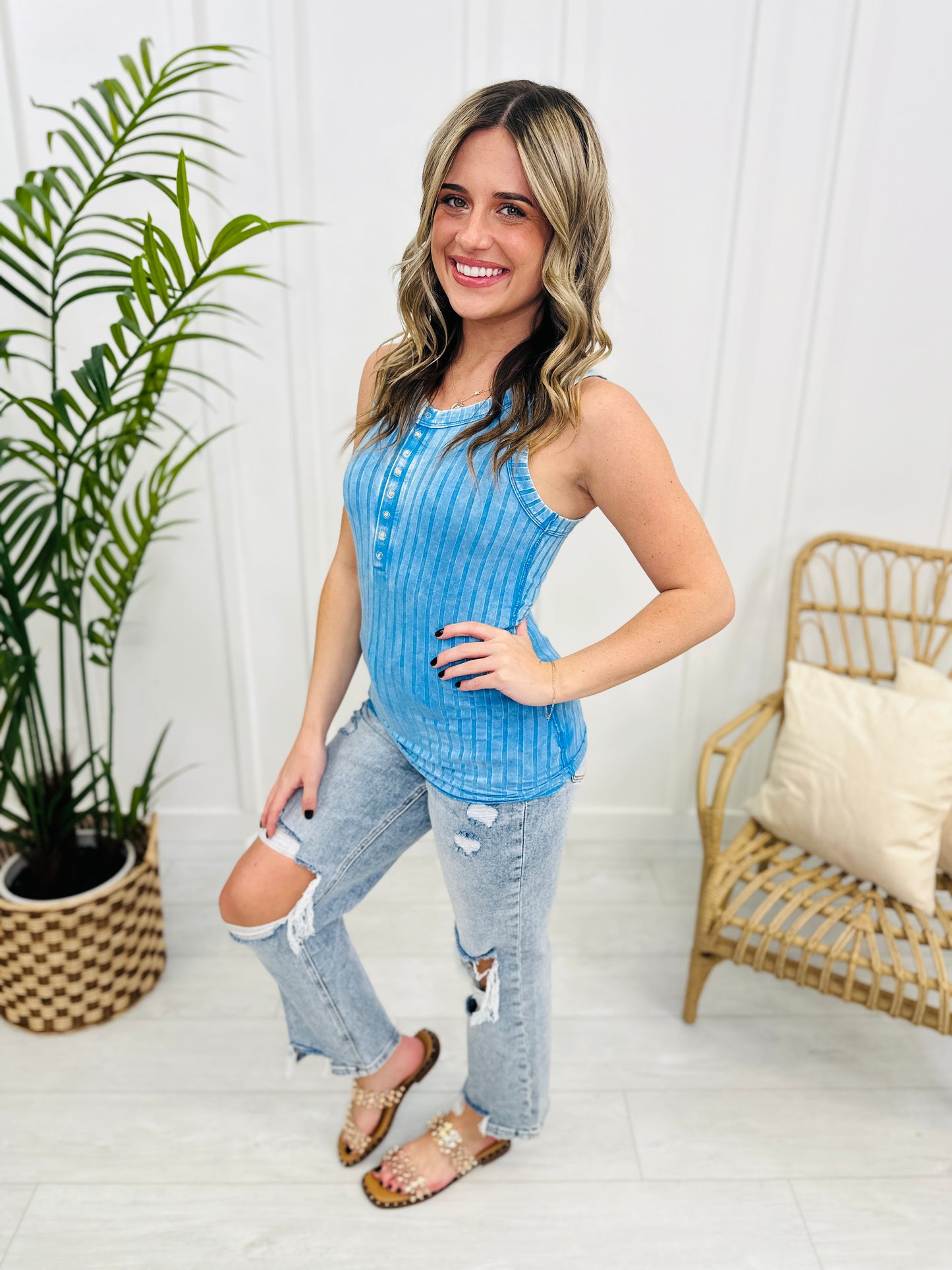 DOORBUSTER! Don't Let A Good Thing Go Tank Top- Multiple Colors!