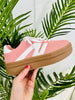 Sugar Stride Sneakers in Blush