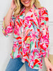 Let The Sunshine In Top In Siesta Key Print