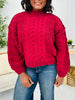 DOORBUSTER! The Cable Club Sweater- Multiple Colors!