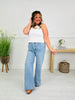 Three of a Kind Tummy Control Wide Leg Jeans in Three Inseams