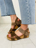 Sleek Step Wedges In Tan